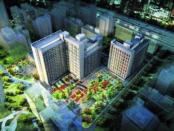 Seasons Park Apart Hotel Beijing Exterior photo